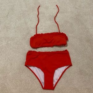 RED BIKINI SET!